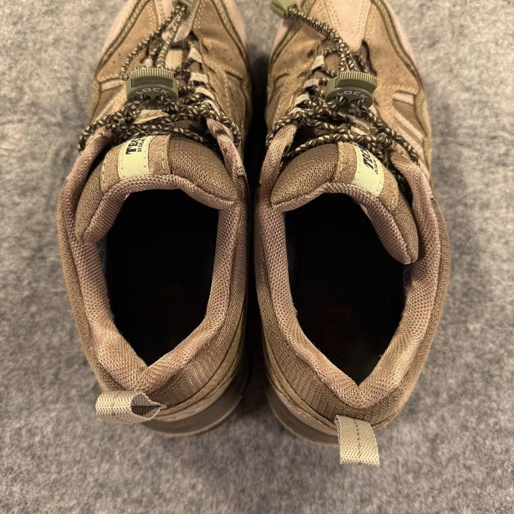 Tecnica Gore-Tex Shoes Womens Size 7.5 Brown Suede Low Top Hiking Trail Sneakers